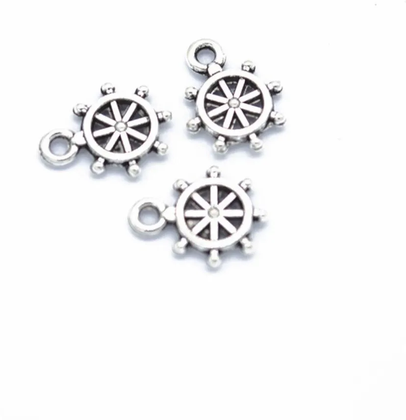 Authentic Navigators Compass Wheel of Destiny - Sacred Bronze and Silver Helm Talisman Collection