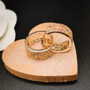 Authentic Celestial Radiance Pave Hoop Talismans