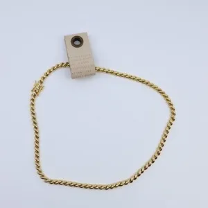 Authentic The Golden Thread Pave Rope Talisman