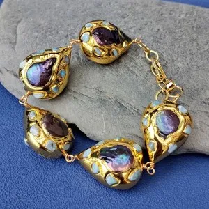 Authentic The Midnight Lagoon Wrap Bracelet of Inner Harmony