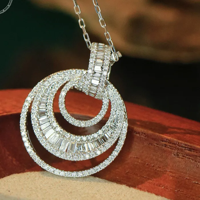 Authentic Celestial Radiance: 18K Gold & Diamond Sacred Set