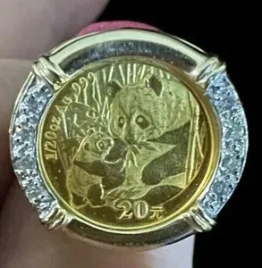Authentic The Celestial Panda Talisman: A Ring of Abundant Prosperity