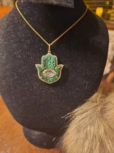 Authentic The Celestial Hamsa: A Shaker Talisman of Infinite Grace
