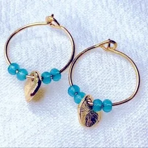 Authentic Golden Orbit Spheres: Celestial Hoop Talismans