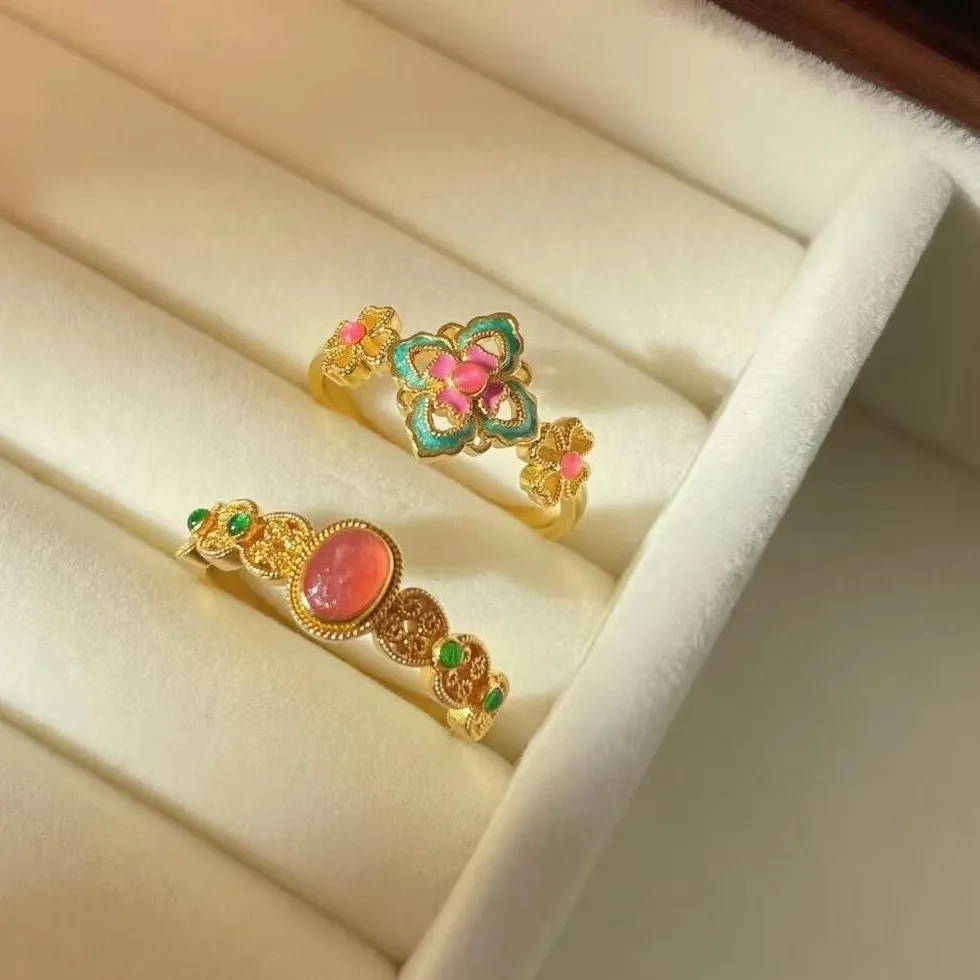 Authentic The Ethereal Hibiscus Bloom: A Golden Talisman of Grace