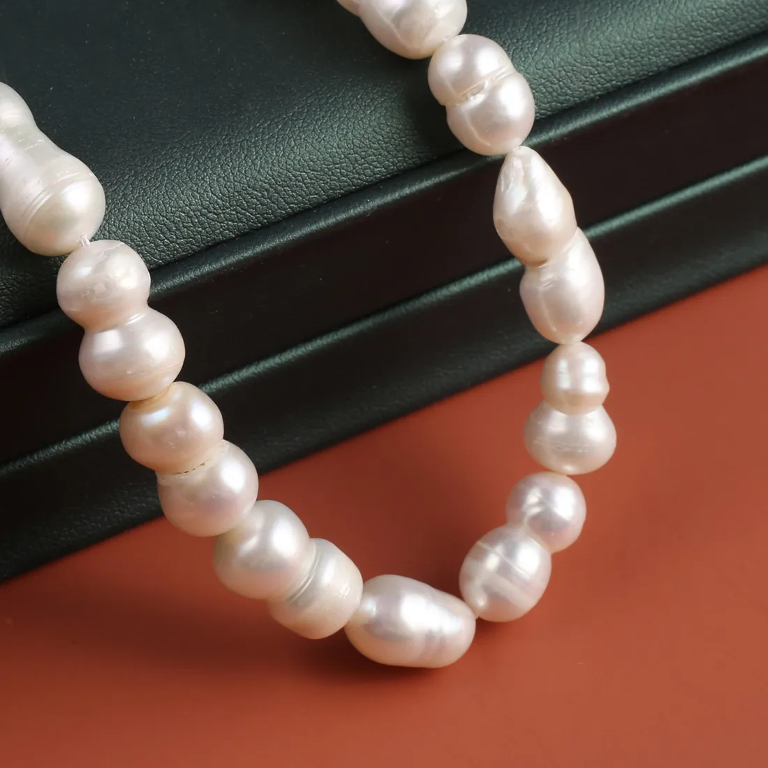 Authentic Natural Baroque Keshi Style Peanut Shape Good Quality Pearls 8x14-9x15mm for Jewelry Making DIY Necklace Earrings Gifts