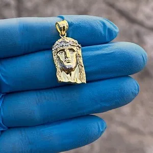 Authentic The Sacred Face of Jesus: A Two-Tone Italian Talisman of Protection and Grace