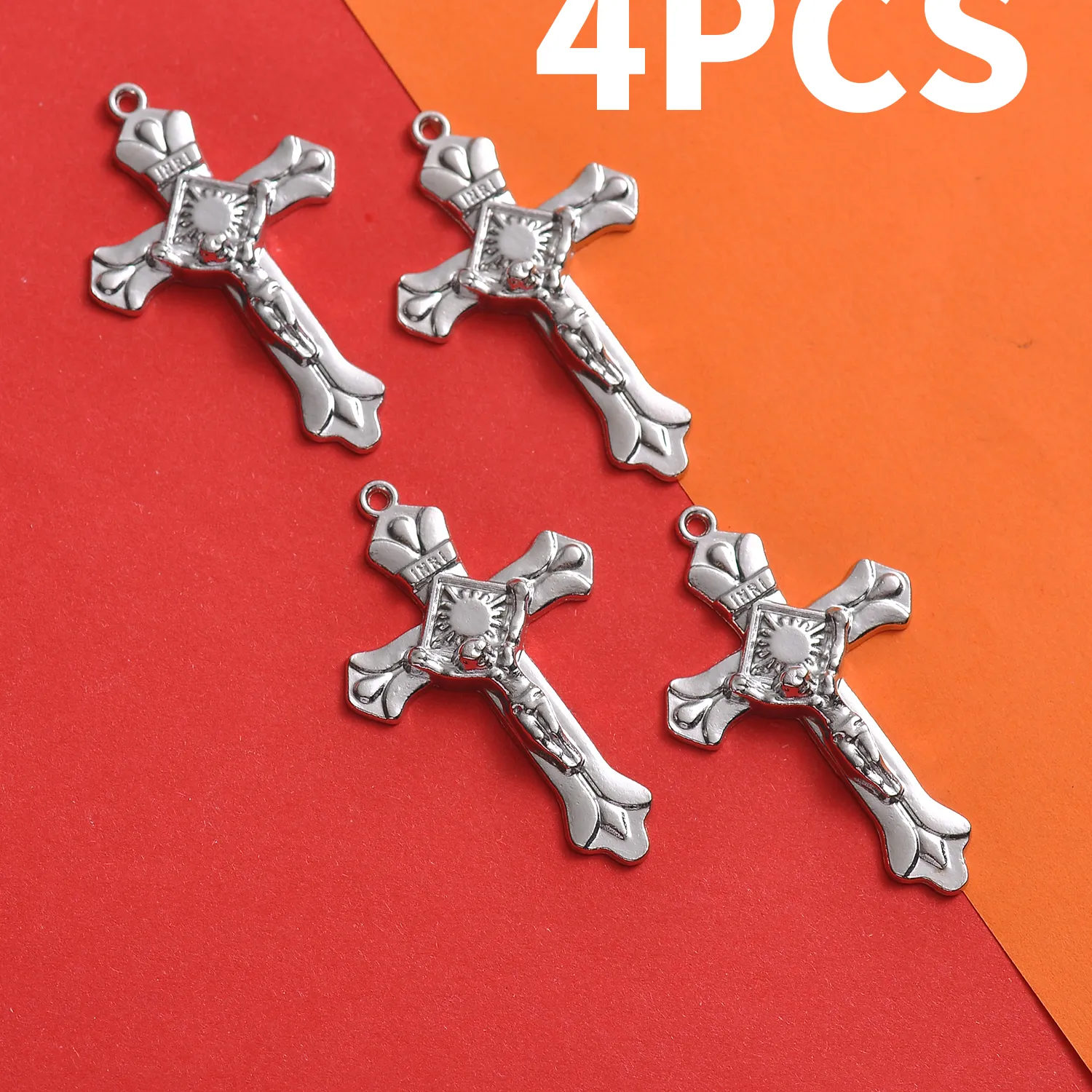 Authentic Sacred Devotion - The Divine Portrait Cross Talisman Quartet