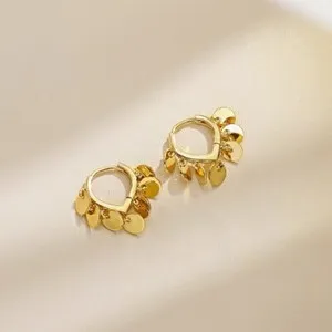 Authentic Solar Disc Radiance Tassel Earrings - Celestial Attunement Amulets