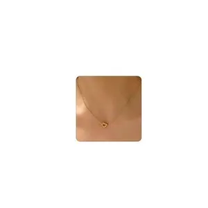 Authentic Celestial Heart Amulet - 18K Gold-Plated Dainty Disc Necklace
