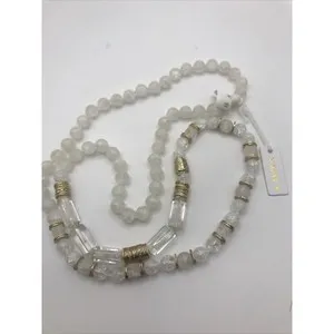 Authentic The AKOLA Luminous Frost and Gold Talismanic Chain