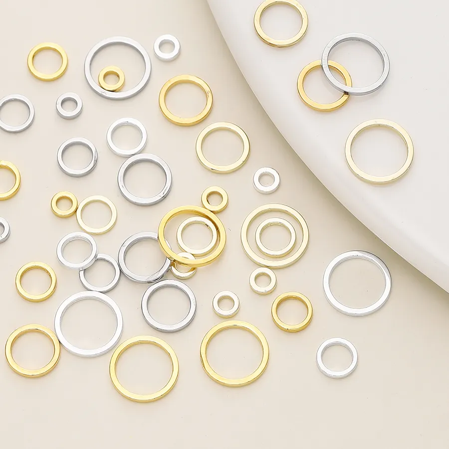 Authentic The Infinite Link: Sacred Gold-Plated Binding Rings