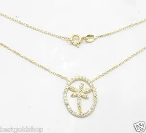 Authentic Dragonfly Celestial Talisman - 14K Gold Plated Silver Pendant of Rebirth and Protection