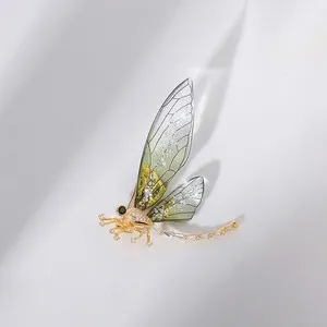 Authentic Butterfly of Grace and Transformation - Gradient Wing Brooch
