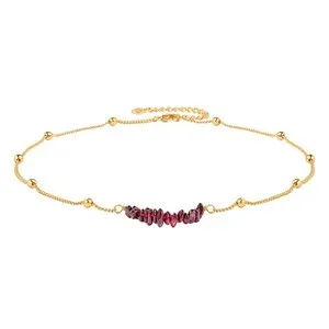 Authentic Celestial Satellite Beaded Curb Ball Choker – 18K Gold-Plated Harmony