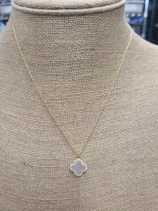 Authentic Argento Vivo Gold Plated Sterling Silver Mother Of Pearl Necklace