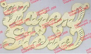 Authentic The Eternal Bond Dual-Name Golden Talisman