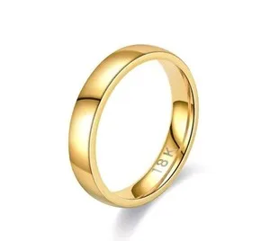 Authentic Eternal Union Twin Bands - 18K Solar Gold Sacred Partnership Rings