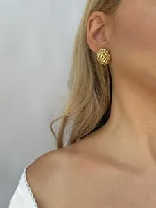Authentic 14K Gold-Plated Earrings | Brand Hypoallergenic