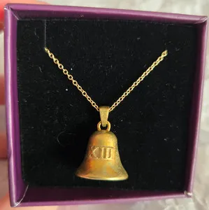Authentic The XIII Bell of Resonance: A Golden Talisman of Timeless Expression