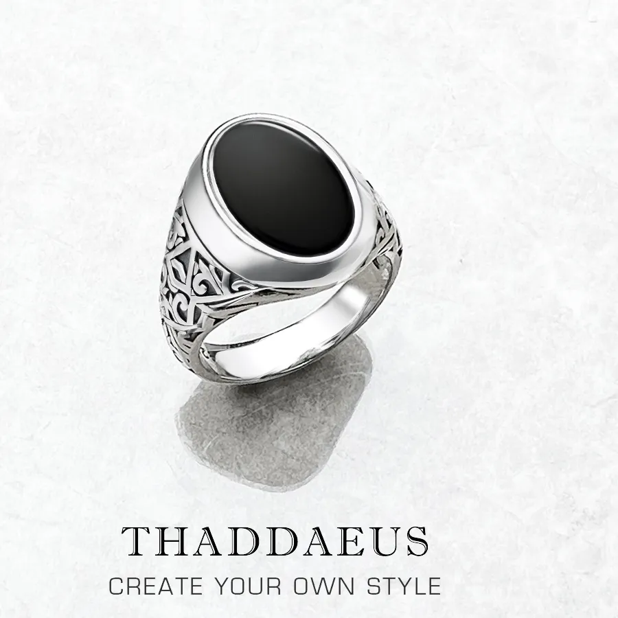 Authentic The Obsidian Sovereign Ring - Eclipsed Onyx Protection and Ancestral 925 Silver Talisman