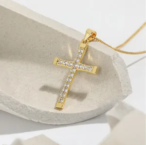 Authentic The Luminous Path Gold-Plated Faith Cross Talisman