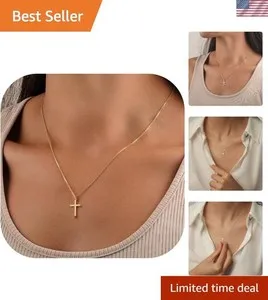Authentic The Sanctified Radiance 14K Gold-Plated Cross Pendant
