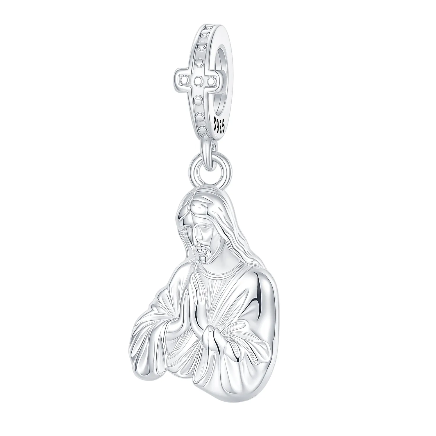 Authentic The Sacred Supplication: Sterling Silver Prayer Talisman