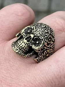 Authentic The Eternal Revelry Calavera Ring