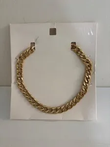 Authentic The Zara Gilded Infinite Rope Chain