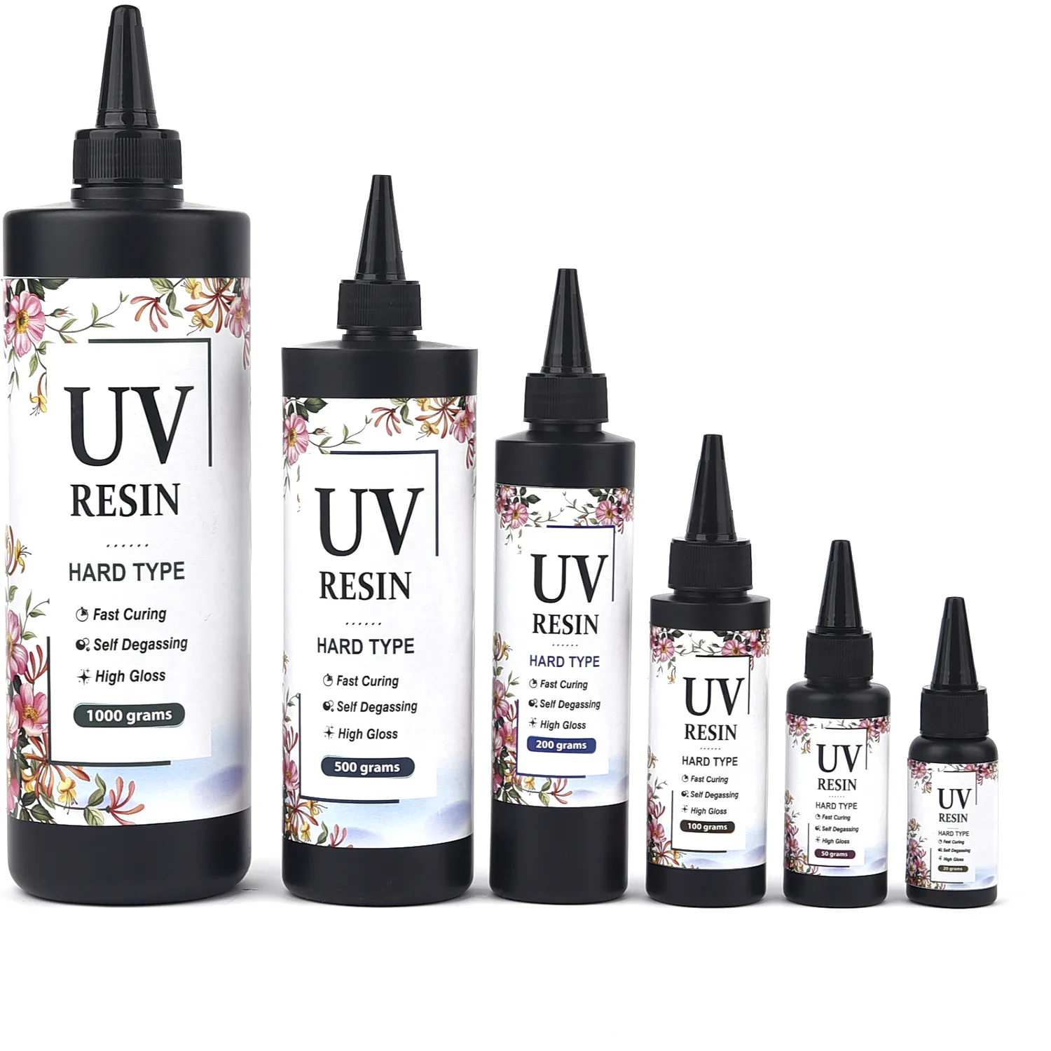 Authentic UV Resin Glue Crystal Transparent Liquid Ultraviolet Curing Solar Cure Sunlight Activated Hard Quick Drying Jewelry Resin Glue