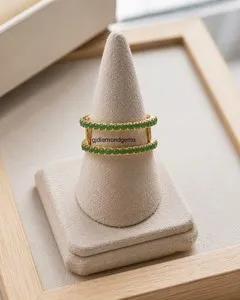 Authentic The Verdant Harmony Jade Dual-Band Amulet