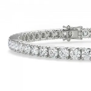 Authentic The Celestial Luminary: 10 Carat Radiant Tennis Bracelet