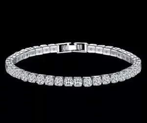 Authentic Celestial Radiance Tennis Bracelet - 8 Carat Shimmering Light Amulet