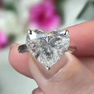 Authentic The Eternal Heart Radiance Moissanite Talisman - Sacred Union and Devotion Ring