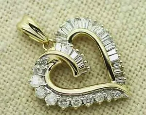 Authentic Radiant Heart of Eternal Devotion: 1.50 Ct Diamond Alchemical Love Talisman