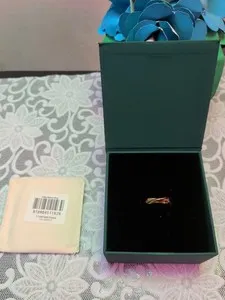 Authentic Muslim 18K Gold Plated Tidal Wave Ring Size 7 Women's Nominal Jewelry