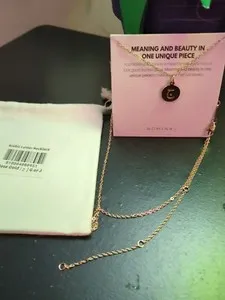 Authentic Celestial Script: The Sacred Arabic Initial Amulet in Rose Gold