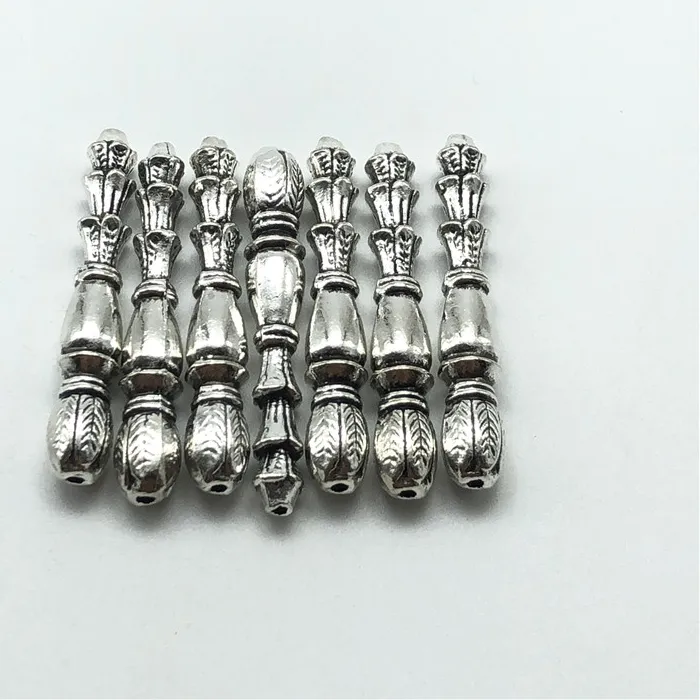 Authentic 10pcs Misbaha Rosary Tasbeeh metal connectors Muslim Tasbih accessories for jewelry making Islamic DIY materials