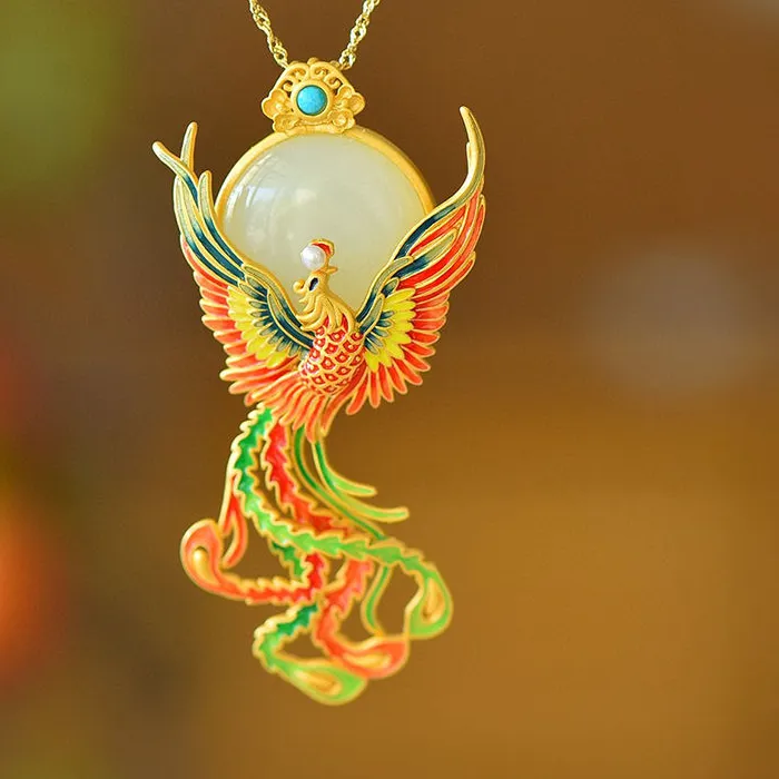 Authentic The Celestial Phoenix & Verdant Jade Talisman