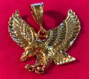 Authentic Eagle's Wisdom: A 2" Shield of Protection