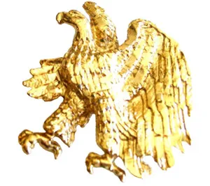Authentic Pendant American Eagle Gold Plated Charm For Necklace Chain Mens Free Shipping