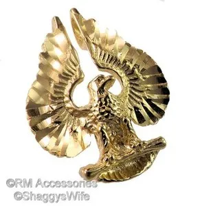 Authentic The Sovereign Guardian: Gilded American Eagle Totem