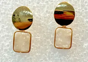 Authentic Luminous Tide Mother of Pearl Gold-Gilded Talismans