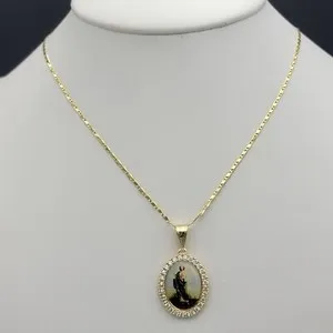 Authentic The Saint of Lost Causes: Sacred Gold-Plated Amulet of Saint Jude
