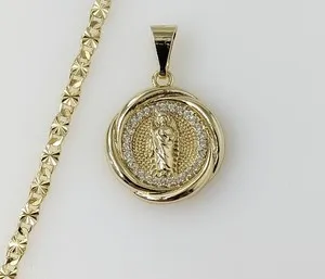 Authentic Sacred Devotion: The Golden Saint Jude Chain