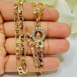 Authentic Invoke Saint Jude's Blessing with Golden Protection
