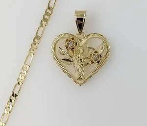Authentic The Radiant Patron of Hope: Gold-Plated Saint Jude Amulet