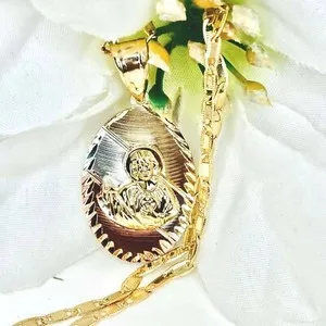 Authentic The Radiant Beacon of Saint Jude: A Golden Talisman of Hope