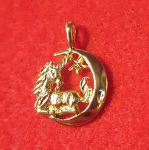 Authentic Celestial Unicorn Lunar Radiance Pendant